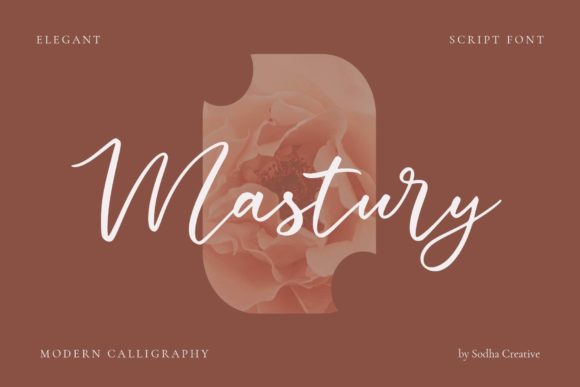 Mastury Font Poster 1