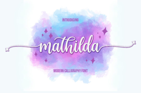 Mathilda Font Poster 1