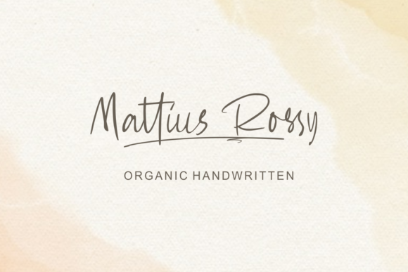 MAttius Rossy Font