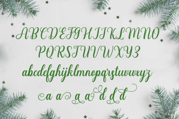 Maudhia Font Poster 4