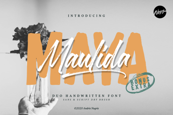 Maulida Maya Font Poster 1
