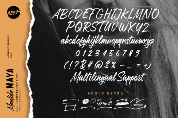 Maulida Maya Font Poster 3