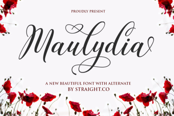 Maulydia Font Poster 1