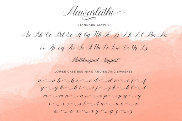 Mawarlathi Font Poster 8