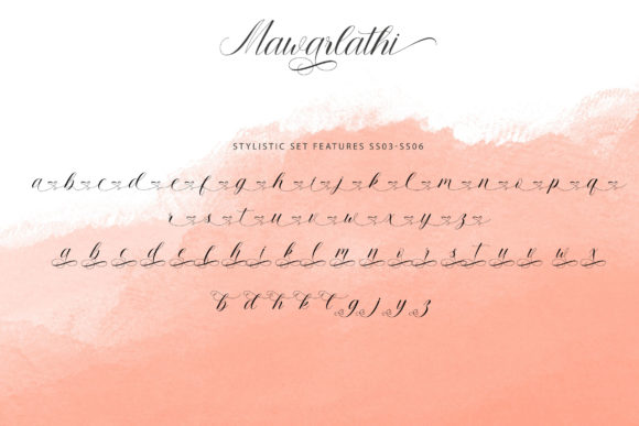 Mawarlathi Font Poster 9