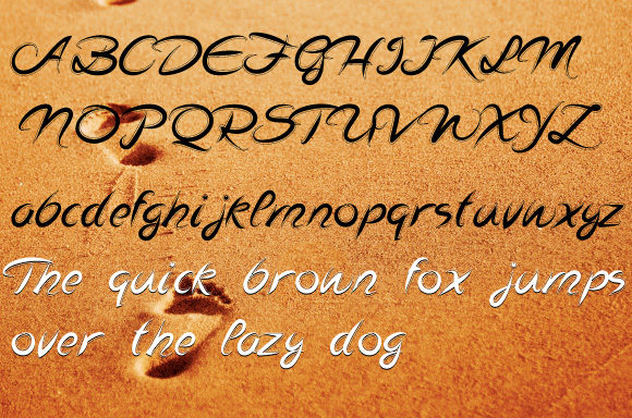 Maxims Font Poster 5
