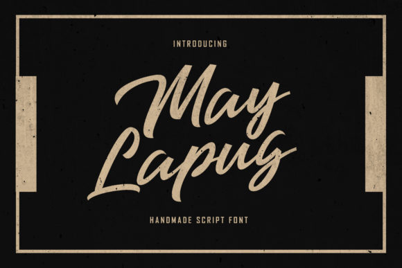 May Lapug Font