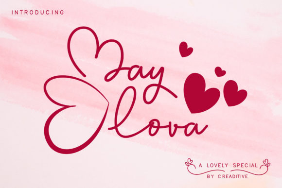 May Lova Font Poster 1