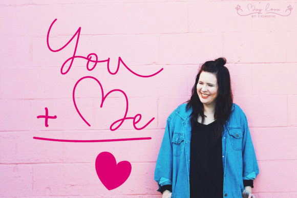 May Lova Font Poster 9