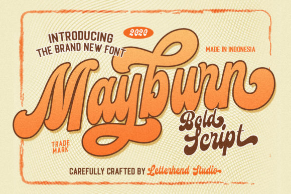 Mayburn Font Poster 1