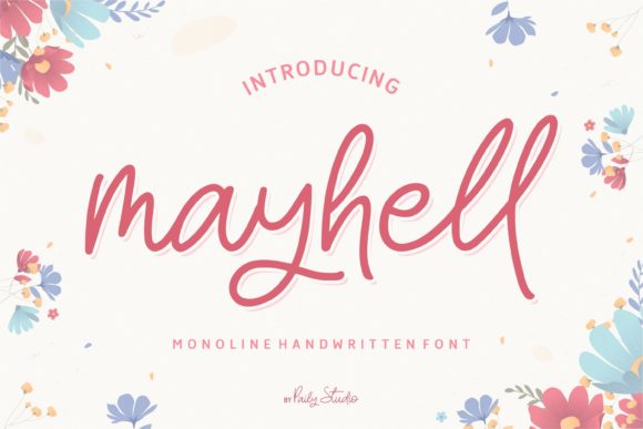 Mayhell Font Poster 1