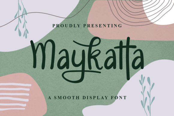 Maykatta Font Poster 1