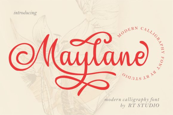 Maylane Font Poster 1