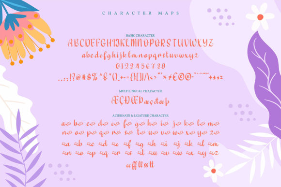 Mayleena Font Poster 5