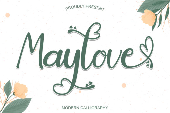 Maylove Font Poster 1
