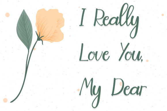 Maylove Font Poster 2
