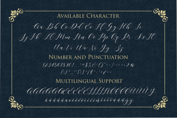 Mayola Font Poster 2