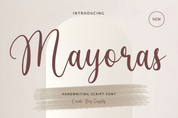 Mayoras Font Poster 1