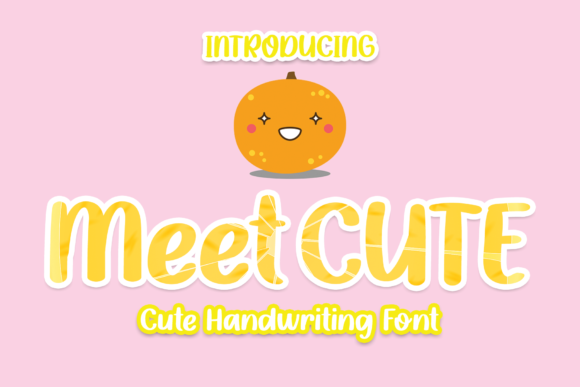 Meet Cute Font Poster 1