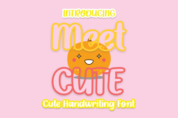 Meet Cute Font Poster 7