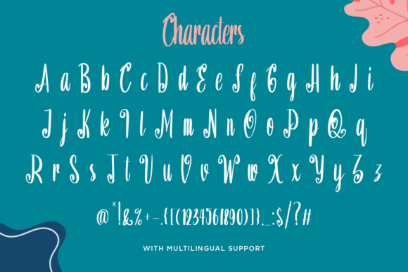 Megalhaes Font Poster 2