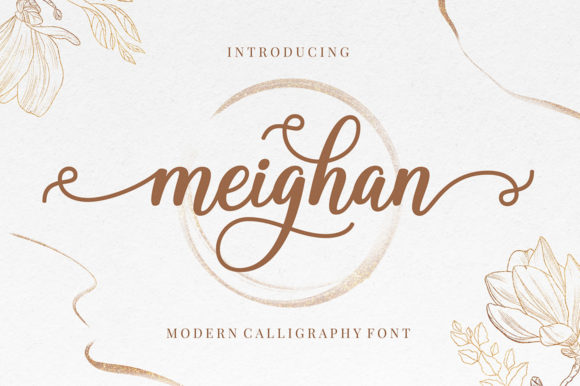 Meighan Font Poster 1