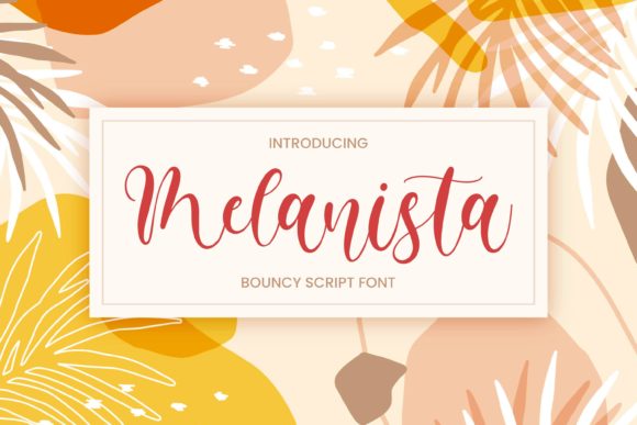 Melanista Font Poster 1