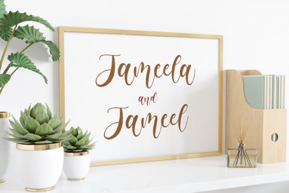 Melanista Font Poster 4