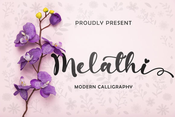 Melathi Font Poster 1