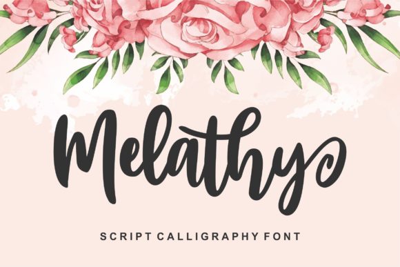 Melathy Font Poster 1