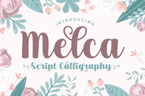 Melca Font Melca Font Poster 1