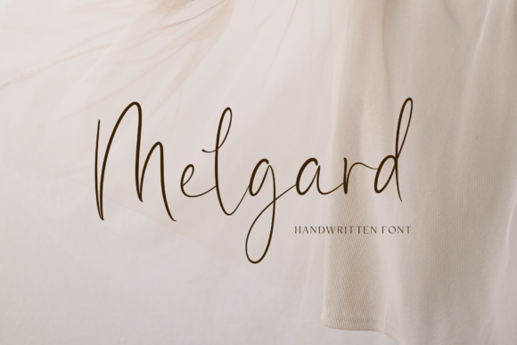 Melgard Font Poster 1