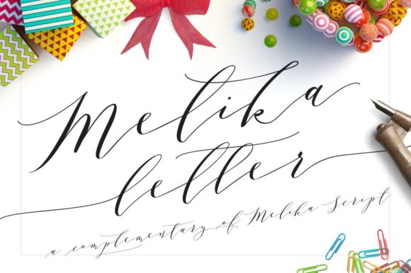 Melika Letter Font