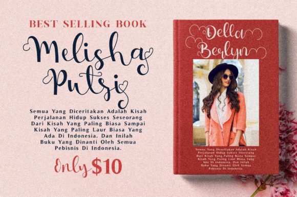 Melisha Putri Font Poster 3