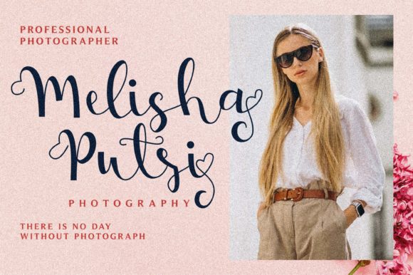 Melisha Putri Font Poster 8