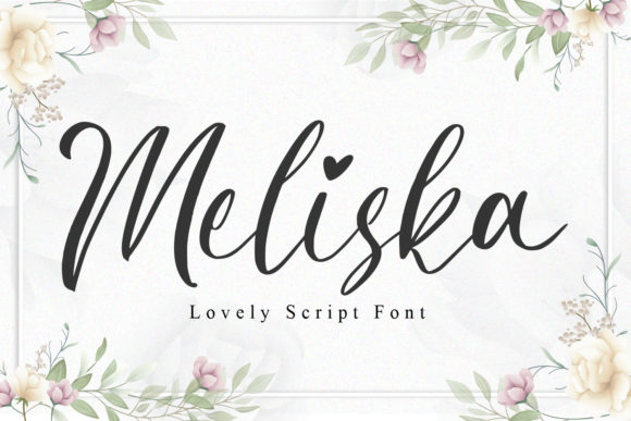 Meliska Font Poster 1