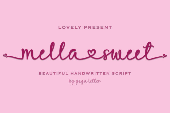 Mella Sweet Font Poster 1