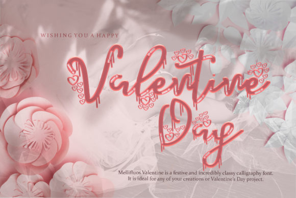 Mellifluous Valentine Font Poster 2