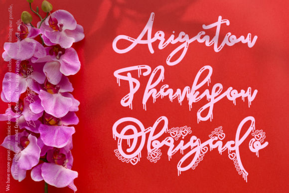 Mellifluous Valentine Font Poster 10