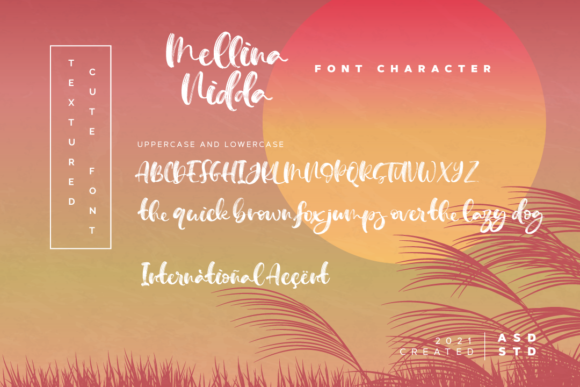 Mellina Nidda Font Poster 5