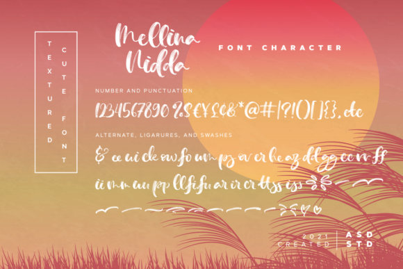 Mellina Nidda Font Poster 6