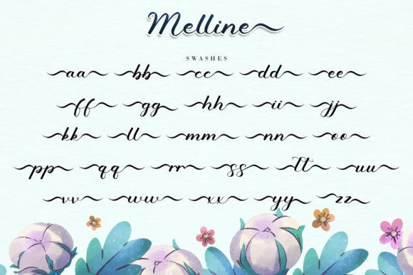 Melline Font Poster 10