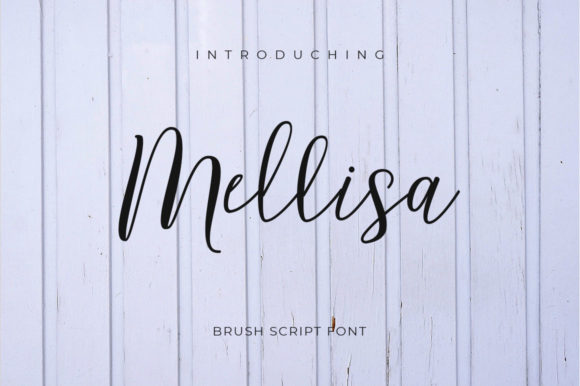 Mellisa Font Poster 1