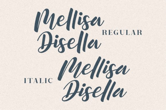 Mellisa Disella Font Poster 15