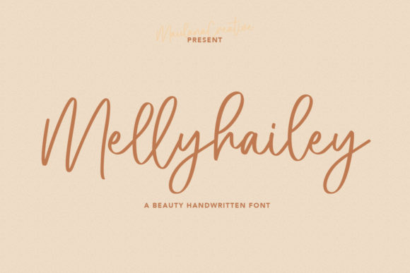 Melly Hailey Font Poster 1