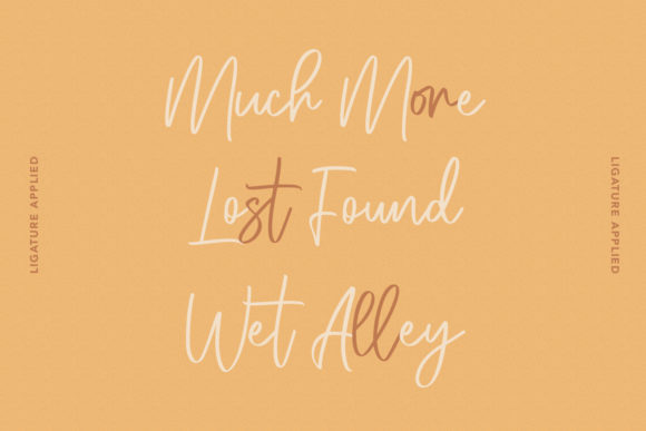 Melly Hailey Font Poster 5