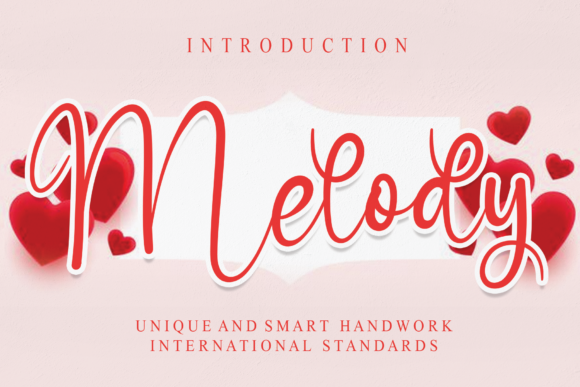 Melody Font Poster 1