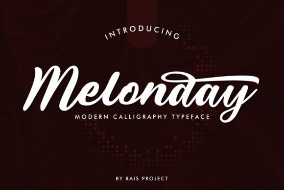 Melonday Font Poster 1