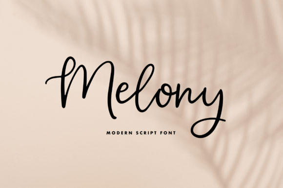 Melony Font Poster 1