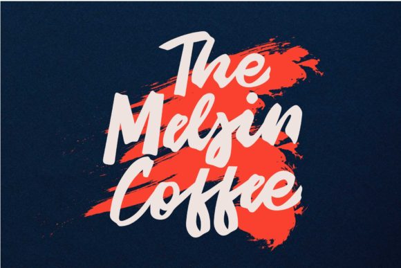 Melsin Font Poster 2